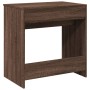 Tocador con espejo marrón roble 73x46,5x120 cm de , Tocadores para dormitorios - Ref: Foro24-848226, Precio: 103,79 €, Descue...