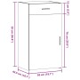 Aparador de madera de ingeniería roble Sonoma 50x42,5x93 cm by , Sideboards - Ref: Foro24-846294, Price: 121,01 €, Discount: %