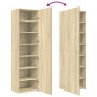 Aparador de madera de ingeniería roble Sonoma 50x42,5x185 cm von , Sideboards - Ref: Foro24-3281415, Preis: 177,05 €, Rabatt: %
