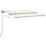 Automatic awning with LED and wind sensor cream 450x300 cm by vidaXL, Awnings - Ref: Foro24-3069772, Price: 801,00 €, Discoun...