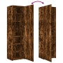 Aparador de madera de ingeniería roble ahumado 50x42,5x185 cm von , Sideboards - Ref: Foro24-3281417, Preis: 162,53 €, Rabatt: %