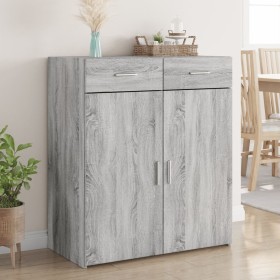 Aparador madera de ingeniería gris Sonoma 80x42,5x93 cm de , Aparadores - Ref: Foro24-3281474, Precio: 145,62 €, Descuento: %