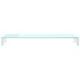 Mueble TV/Elevador de monitor cristal verde 120x30x13 cm | Foro24.es | Tu tienda online para hogar, jardín y más Foro24.es