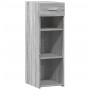 Aparador de madera de ingeniería gris Sonoma 30x42,5x93 cm by , Sideboards - Ref: Foro24-846311, Price: 51,43 €, Discount: %