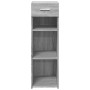 Aparador de madera de ingeniería gris Sonoma 30x42,5x93 cm by , Sideboards - Ref: Foro24-846311, Price: 51,43 €, Discount: %