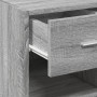 Aparador de madera de ingeniería gris Sonoma 30x42,5x93 cm by , Sideboards - Ref: Foro24-846311, Price: 51,43 €, Discount: %