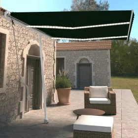 Automatische Markise mit LED und Windsensor Anthrazit 350x250cm von vidaXL, Markisen - Ref: Foro24-3069534, Preis: 587,10 €, ...