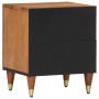 Mesita de noche de madera maciza de mango 40x33x46 cm de , Mesitas de noche - Ref: Foro24-358280, Precio: 67,99 €, Descuento: %