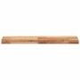 Estante flotante madera acacia maciza acabado aceite 100x20x4cm de , Estantes y estanterías - Ref: Foro24-3279587, Precio: 50...