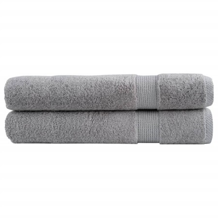 Toallas premium SOLUND 2 unidades gris 100x200 cm 600 gsm von , Handtücher - Ref: Foro24-137317, Preis: 60,81 €, Rabatt: %