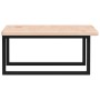Estante de lavabo de pared de acero y madera maciza de roble by , bathroom vanities - Ref: Foro24-3302461, Price: 107,09 €, D...