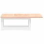Estante de lavabo de pared de acero y madera maciza de roble von , Badezimmerwaschtische - Ref: Foro24-3302532, Preis: 62,04 ...