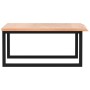Estante de lavabo de pared de acero y madera maciza de roble von , Badezimmerwaschtische - Ref: Foro24-3302641, Preis: 89,23 ...