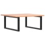 Estante de lavabo de pared de acero y madera maciza de roble von , Badezimmerwaschtische - Ref: Foro24-3302641, Preis: 89,23 ...