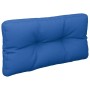 Cojín para sofá de palets de tela azul real 80x40x12 cm by , Cushions for chairs and sofas - Ref: Foro24-360611, Price: 22,18...