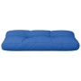 Cojín para sofá de palets de tela azul real 80x40x12 cm by , Cushions for chairs and sofas - Ref: Foro24-360611, Price: 22,18...