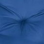 Cojín para sofá de palets de tela azul real 80x40x12 cm by , Cushions for chairs and sofas - Ref: Foro24-360611, Price: 22,18...