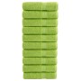 Toallas de ducha SOLUND 10 uds verde manzana 70x140 cm 600 gsm von , Handtücher - Ref: Foro24-137502, Preis: 131,19 €, Rabatt: %