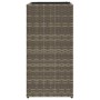 Jardinera de ratán sintético gris 30x30x60 cm von , Töpfe und Pflanzgefäße - Ref: Foro24-366412, Preis: 58,36 €, Rabatt: %