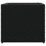 Jardinera de ratán sintético negra 36x30x32 cm von , Töpfe und Pflanzgefäße - Ref: Foro24-366425, Preis: 42,18 €, Rabatt: %