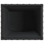 Jardinera de ratán sintético negra 36x30x32 cm von , Töpfe und Pflanzgefäße - Ref: Foro24-366425, Preis: 42,18 €, Rabatt: %
