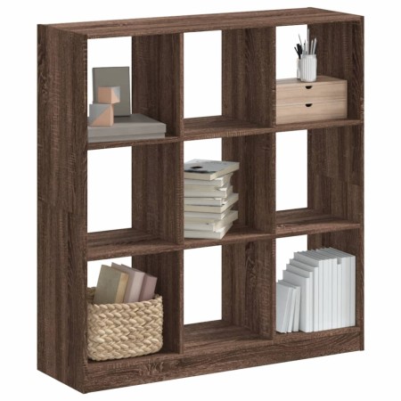 Estantería madera de ingeniería marrón roble 102x32x108 cm von , Bücherregale und Regale - Ref: Foro24-3307843, Preis: 113,14...