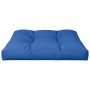 Cojín para sofá de palets de tela azul 80x80x12 cm by , Cushions for chairs and sofas - Ref: Foro24-360501, Price: 44,27 €, D...