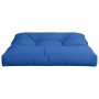 Cojín para sofá de palets de tela azul 80x80x12 cm by , Cushions for chairs and sofas - Ref: Foro24-360501, Price: 44,27 €, D...