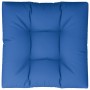 Cojín para sofá de palets de tela azul 80x80x12 cm by , Cushions for chairs and sofas - Ref: Foro24-360501, Price: 44,27 €, D...