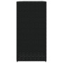 Jardineras 2 unidades ratán sintético negro 40x40x80 cm von , Töpfe und Pflanzgefäße - Ref: Foro24-3210519, Preis: 145,04 €, ...