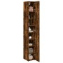 Armario estrecho madera ingeniería roble ahumado 30x42,5x225 cm by , Sideboards - Ref: Foro24-3281263, Price: 155,87 €, Disco...