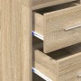 Armario estrecho madera ingeniería roble Sonoma 30x42,5x225 cm by , Sideboards - Ref: Foro24-3281268, Price: 126,81 €, Discou...