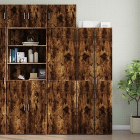 Armario estrecho madera ingeniería roble ahumado 50x42,5x225 cm von , Sideboards - Ref: Foro24-3281305, Preis: 195,22 €, Raba...