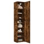 Armario estrecho madera ingeniería roble ahumado 50x42,5x225 cm by , Sideboards - Ref: Foro24-3281305, Price: 195,22 €, Disco...