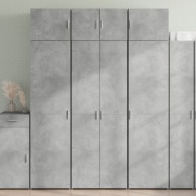 Armario de madera de ingeniería gris hormigón 70x42,5x225 cm von , Sideboards - Ref: Foro24-3281332, Preis: 237,40 €, Rabatt: %