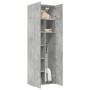 Armario de madera de ingeniería gris hormigón 70x42,5x225 cm by , Sideboards - Ref: Foro24-3281332, Price: 237,40 €, Discount: %