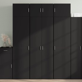 Armario de madera de ingeniería negro 70x42,5x225 cm von , Sideboards - Ref: Foro24-3281330, Preis: 266,14 €, Rabatt: %