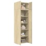 Armario de madera de ingeniería roble Sonoma 70x42,5x225 cm by , Sideboards - Ref: Foro24-3281324, Price: 265,17 €, Discount: %