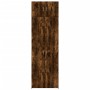 Armario de madera de ingeniería roble ahumado 70x42,5x225 cm