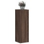Soportes de plantas 2 uds madera marrón roble 25x25x80 cm by , Pot stands - Ref: Foro24-852948, Price: 54,83 €, Discount: %