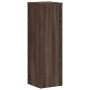 Soportes de plantas 2 uds madera marrón roble 25x25x80 cm by , Pot stands - Ref: Foro24-852948, Price: 54,83 €, Discount: %