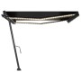 Manuelle ausziehbare Markise mit LED in Anthrazitgrau 400x350 cm. von vidaXL, Markisen - Ref: Foro24-3069824, Preis: 546,39 €...