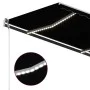 Toldo manual retráctil con LED gris antracita 400x350 cm by vidaXL, Awnings - Ref: Foro24-3069824, Price: 536,26 €, Discount: %