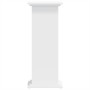 Soportes para plantas madera de ingeniería blanco 33x33x80 cm by , Pot stands - Ref: Foro24-852969, Price: 49,21 €, Discount: %