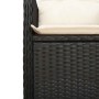 Set de mesa y sillas de jardín 9 pzas y cojines ratán PE negro by , Garden sets - Ref: Foro24-3277271, Price: 1,00 €, Discoun...