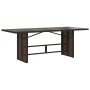 Set de mesa y sillas jardín 9 piezas y cojines ratán PE marrón de , Conjuntos de jardín - Ref: Foro24-3277194, Precio: 1,00 €