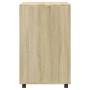 Armario con ruedas madera ingeniería roble Sonoma 60x48x81 cm by , Filing cabinets - Ref: Foro24-853166, Price: 103,62 €, Dis...