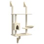 Árbol rascador para gatos de pared crema 153 cm by , Cat furniture - Ref: Foro24-172404, Price: 70,16 €, Discount: %