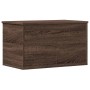 Caja de almacenaje madera ingeniería marrón roble 60x35x35 cm by , Storage trunks - Ref: Foro24-840680, Price: 63,60 €, Disco...