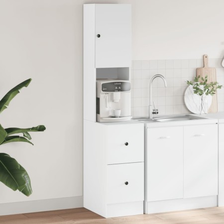Mueble de cocina madera de ingeniería blanco 35x50x180 cm von , Küchenschränke - Ref: Foro24-840758, Preis: 114,15 €, Rabatt: %